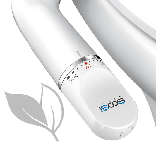 Bidet toilet seat attachment