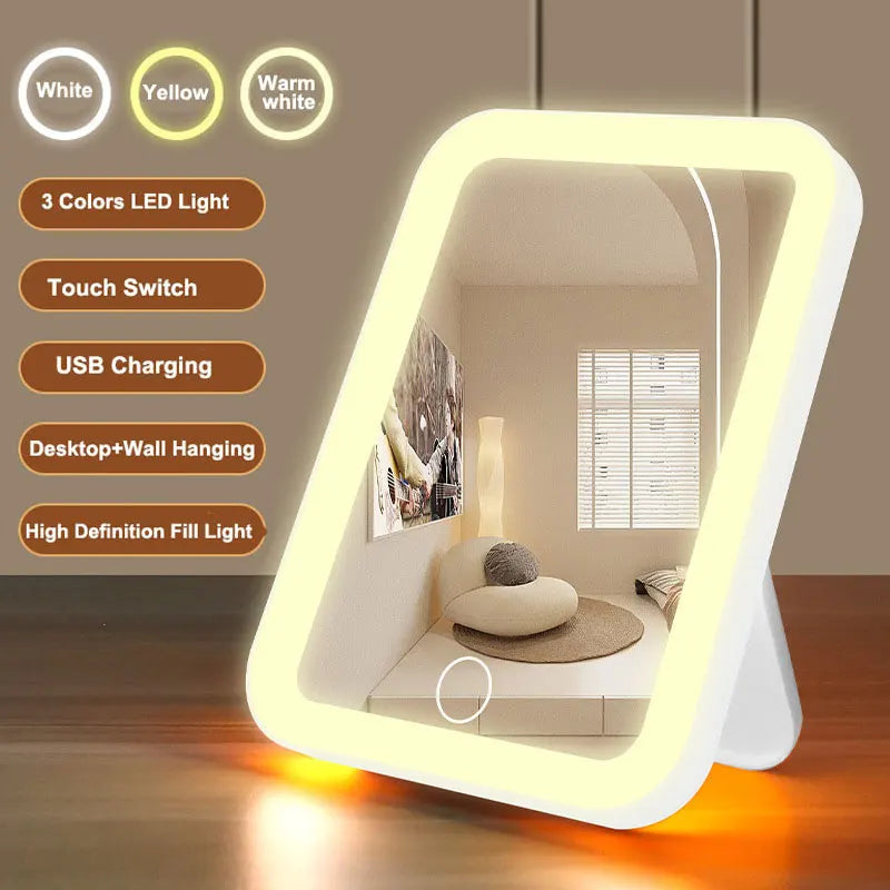 LED mirror light temperatures