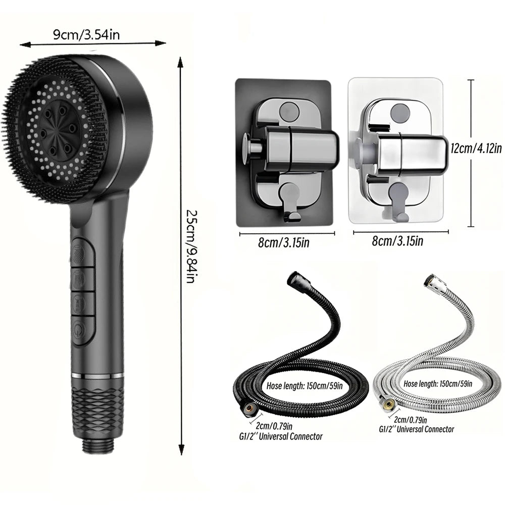 Shower head finish options