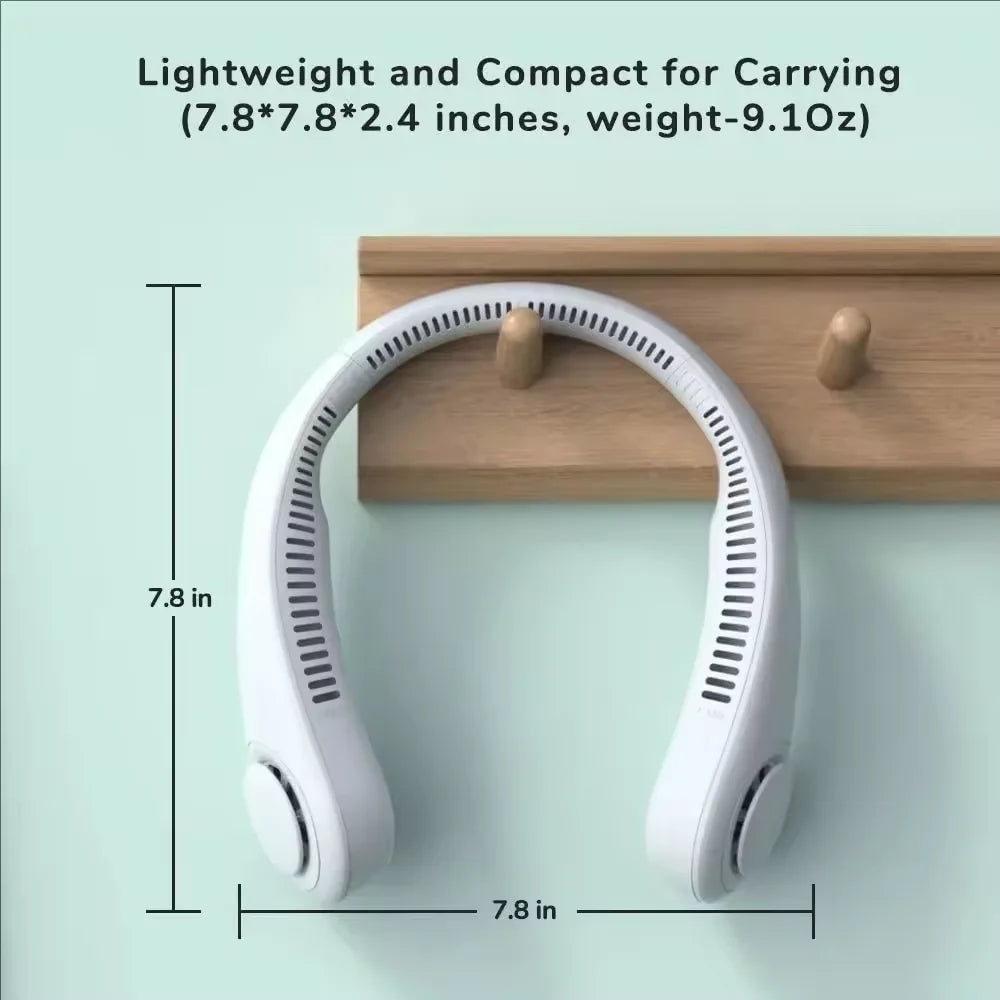 Neck fan color options