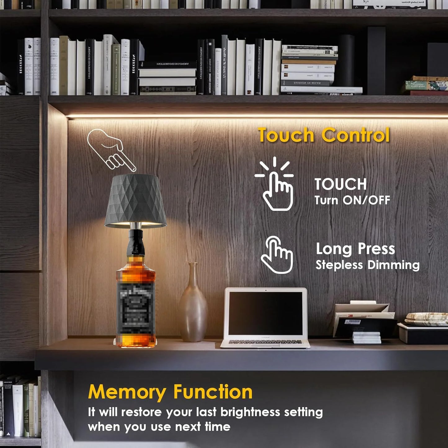 Desk lamp adjustable arm