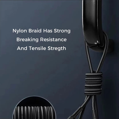Braided USB-C cable 60W fast charge demonstration