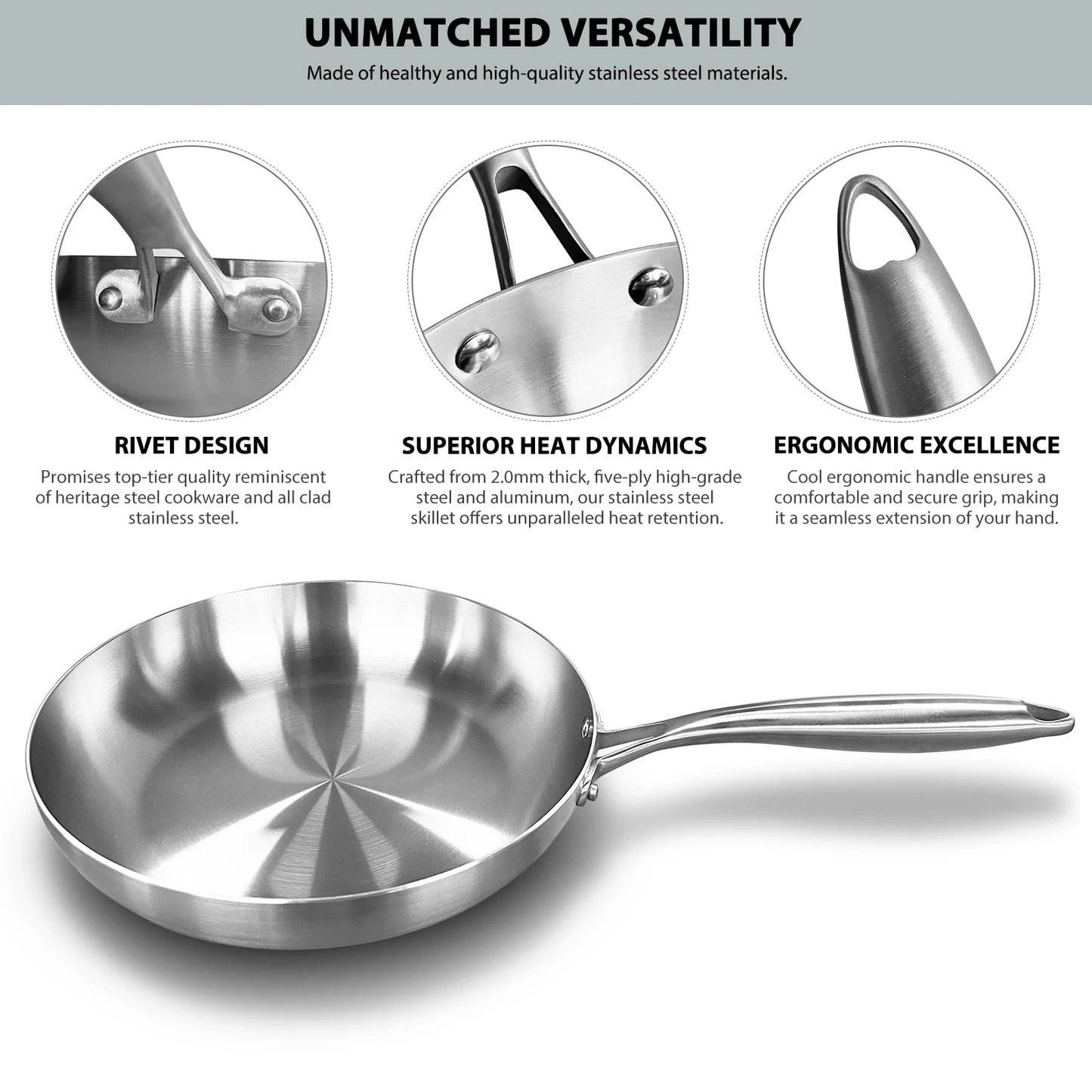 Ceramic pan induction compatible