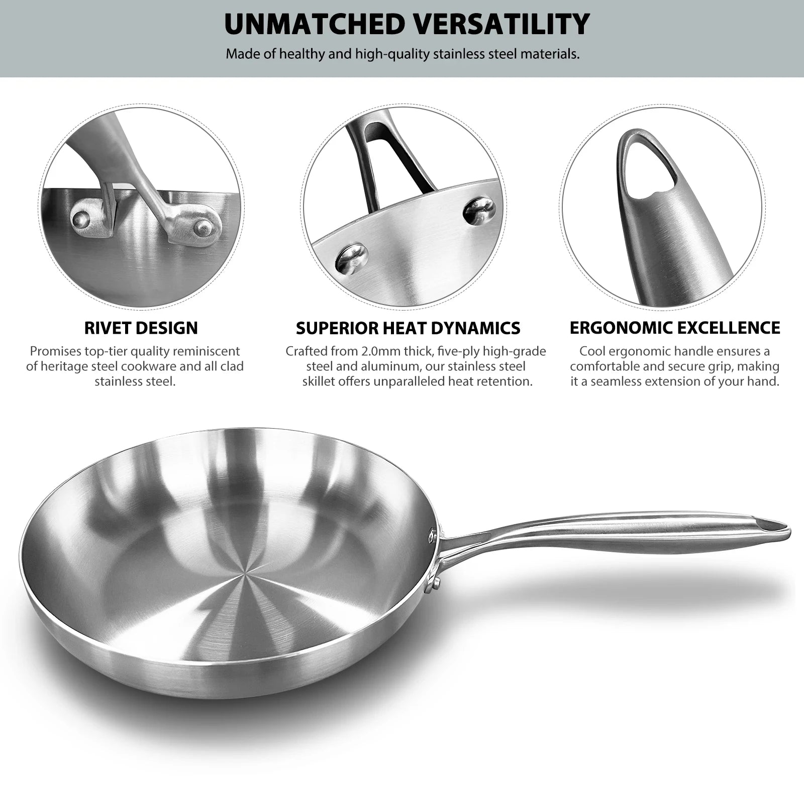 Ceramic pan induction compatible