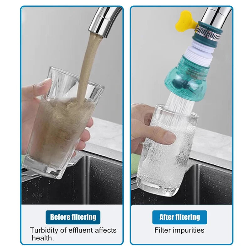 Faucet extender installation
