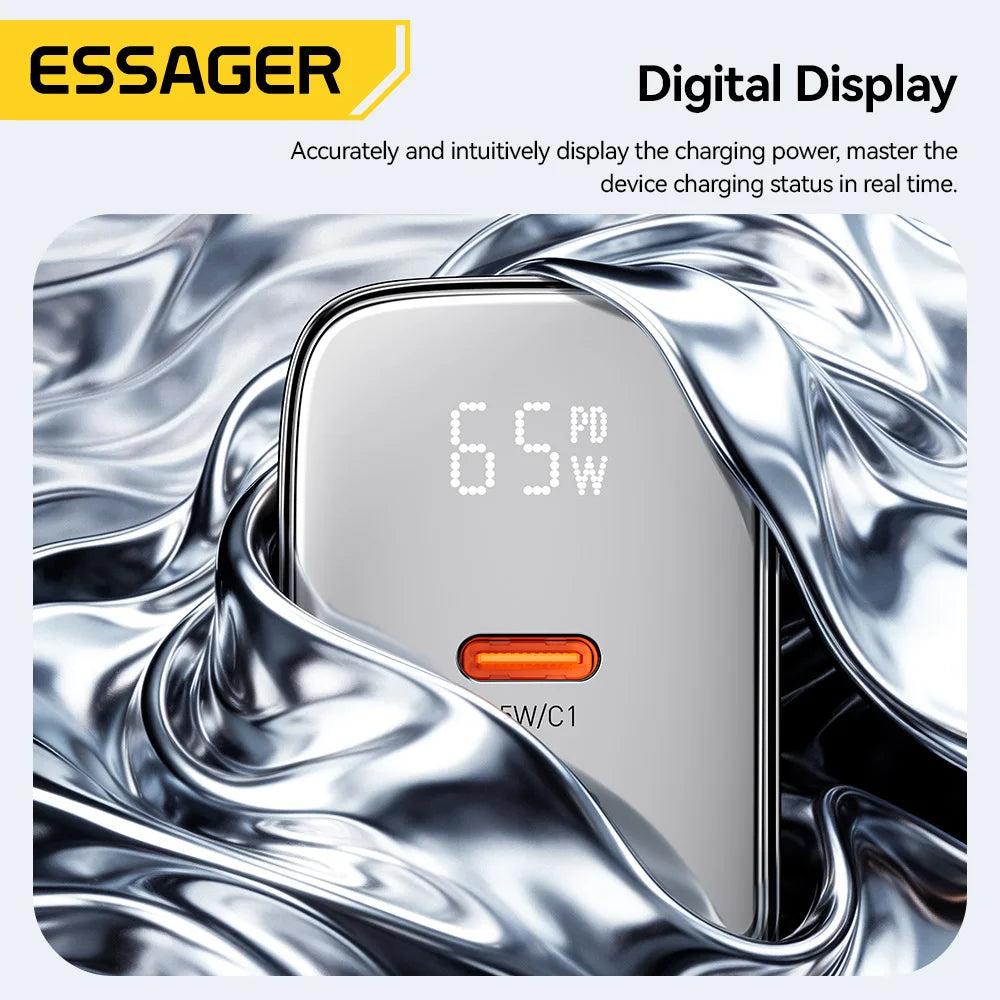 65W GaN charger safety features overview