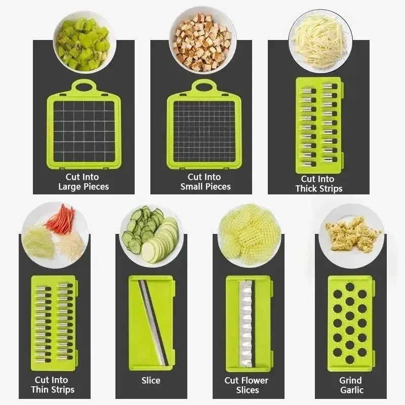 Vegetable chopper catch container