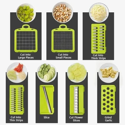 Vegetable chopper catch container