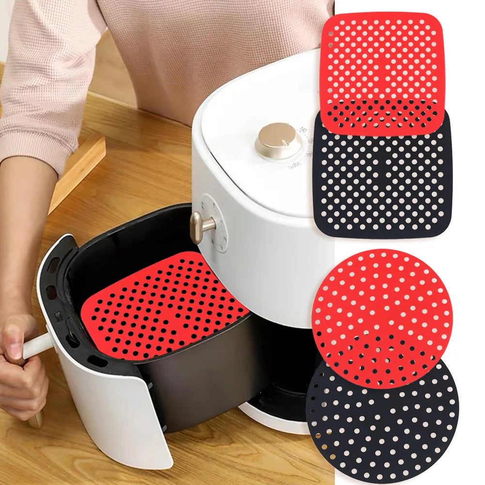 Silicone air fryer liners