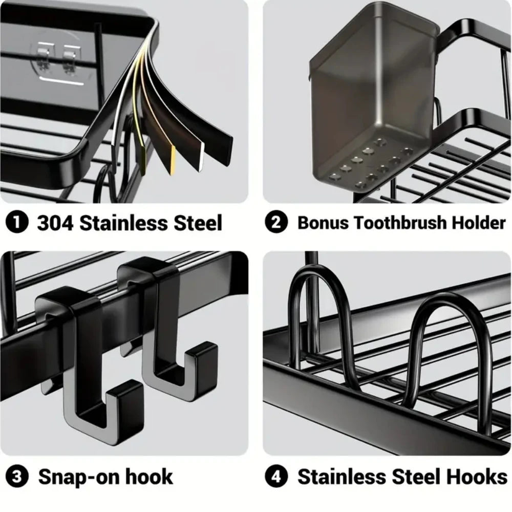 Shower caddy holding products