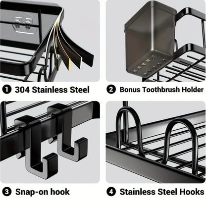 Shower caddy holding products