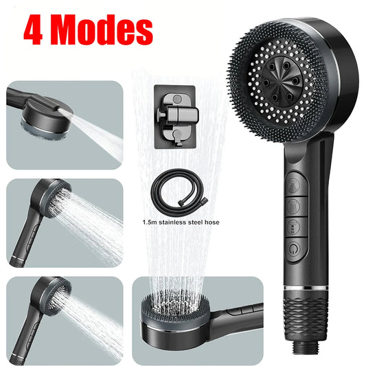 High-pressure filtered shower head
