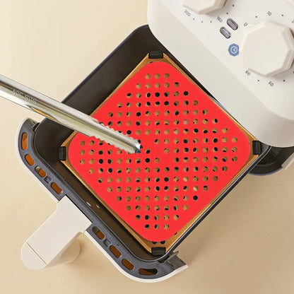 Air fryer liner in basket