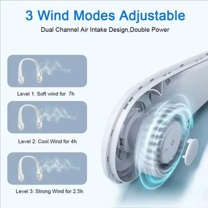 Neck fan speed settings