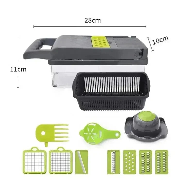 Vegetable chopper spiralizer
