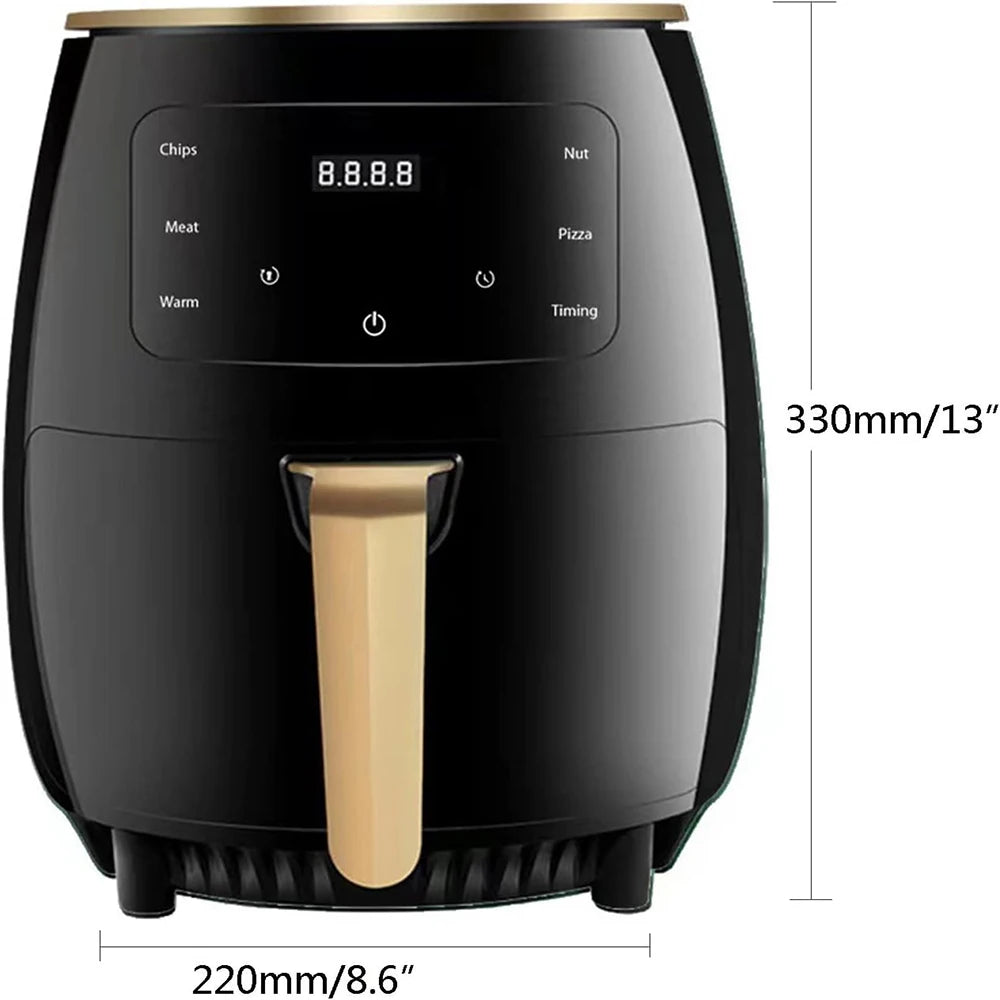 Air fryer basket detail