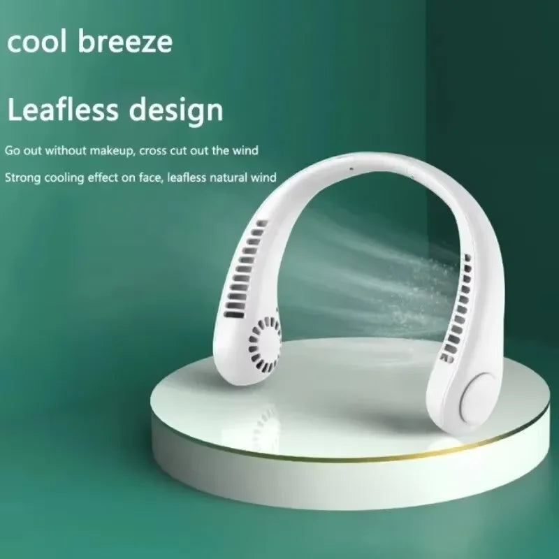 Neck fan airflow design
